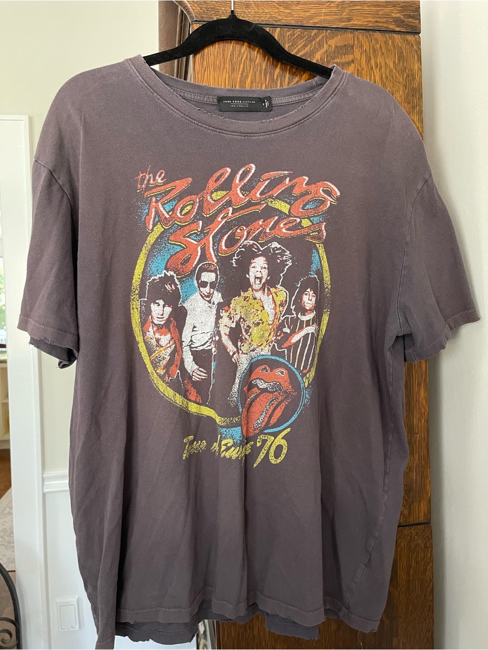 Rolling Stones T-Shirt Tour of Europe ‘76